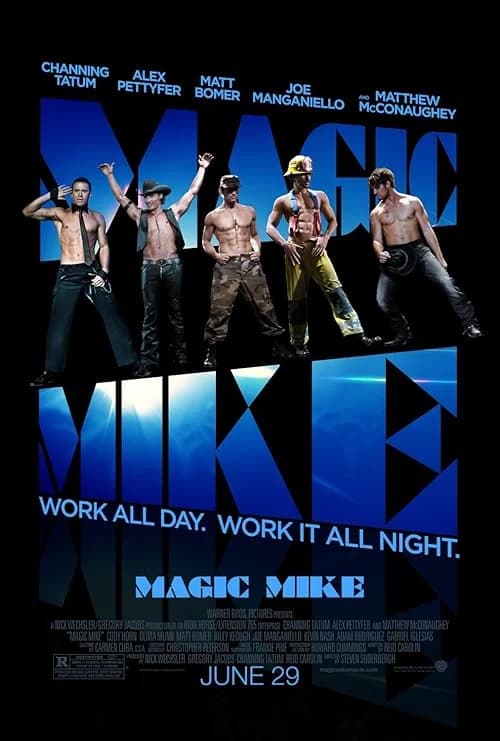 Magic Mike film posteri
