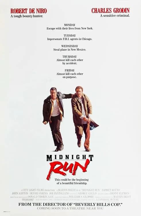 Midnight Run film posteri