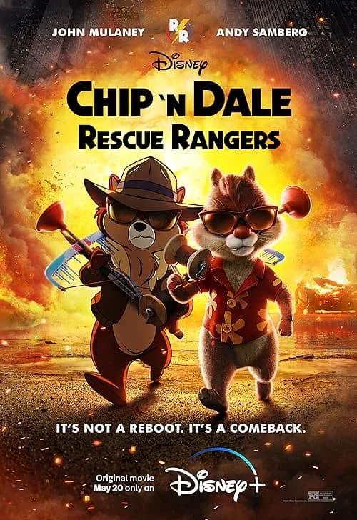 Chip 'n Dale: Rescue Rangers film posteri